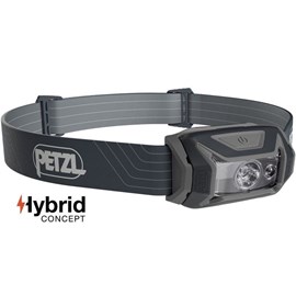Lampe frontale petzl tikka hybrid grise