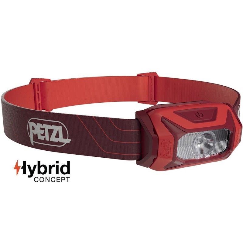 Lampe frontale petzl tikkina hybrid rou