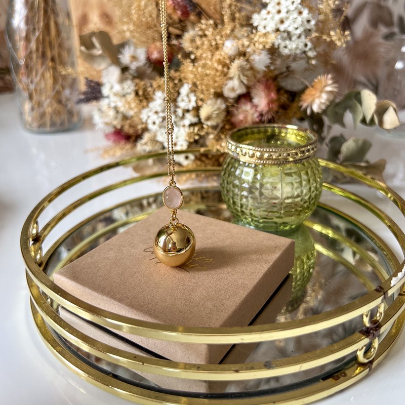 Bola de grossesse lily quartz