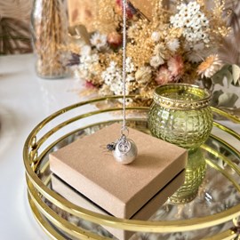 Bola de grossesse argent labradorite