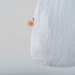 Gigoteuse été en coton bio blanc