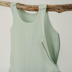 Gigoteuse été en coton bio vert