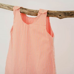 Gigoteuse été en coton bio vichy