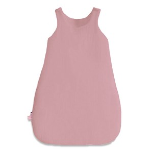 Gigoteuse hiver en coton bio rose