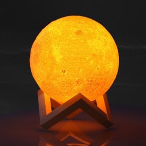 Mini-lampe lune à poser moovymoon