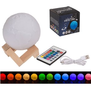 Mini-lampe terre à poser multicolore moo