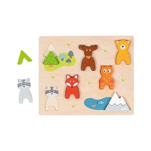 Puzzle animaux de la forêt