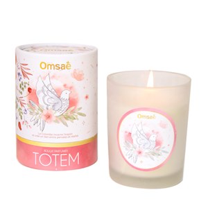 Bougie totem la colombe