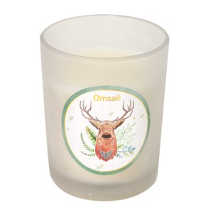 Bougie totem le cerf