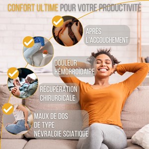 Coussin coccyx donut