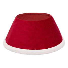 Pied de sapin de noël rouge d56