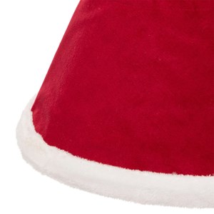 Pied de sapin de noël rouge d56