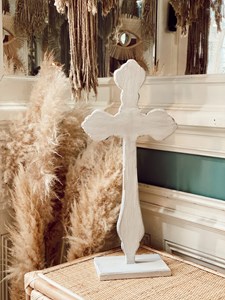 Décoration croix en bois