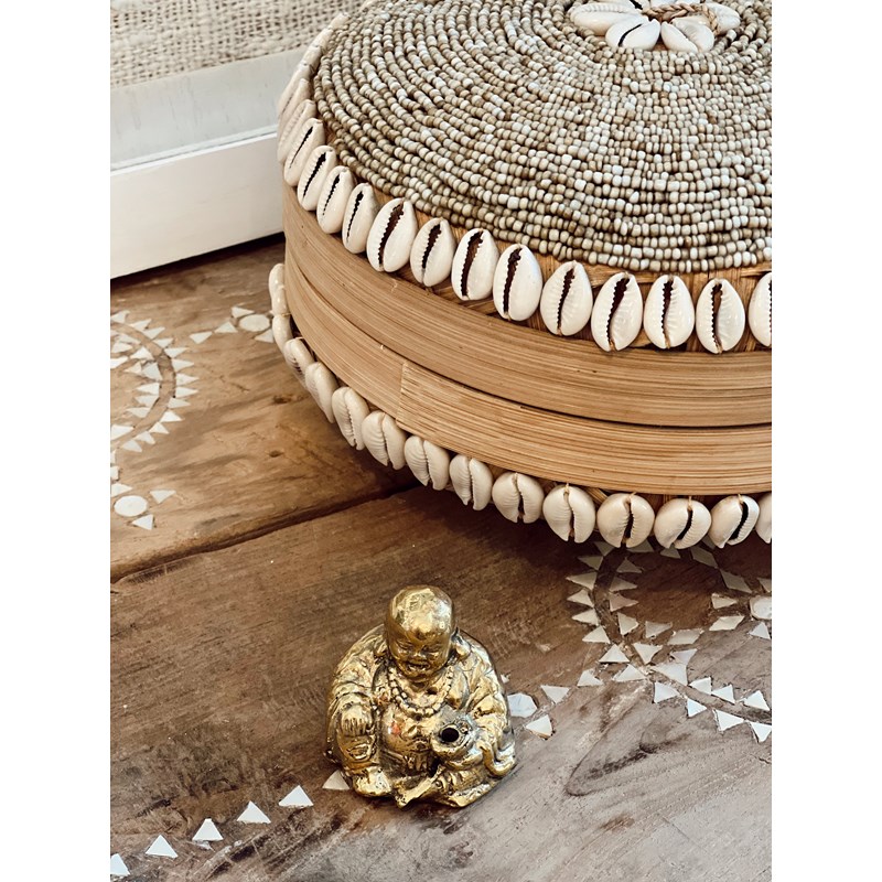 Porte encens en laiton big bouddha (Terracotta) - Image 1