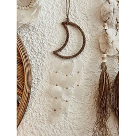 Suspension lune décorative