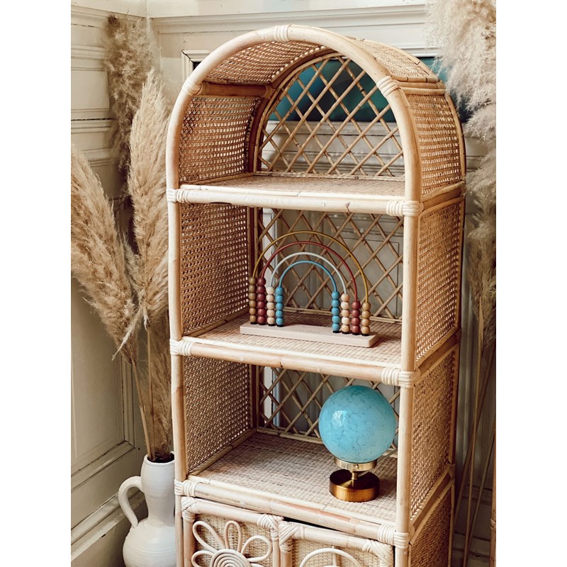 Cabinet en rotin sunshine (Terracotta) - Image 1