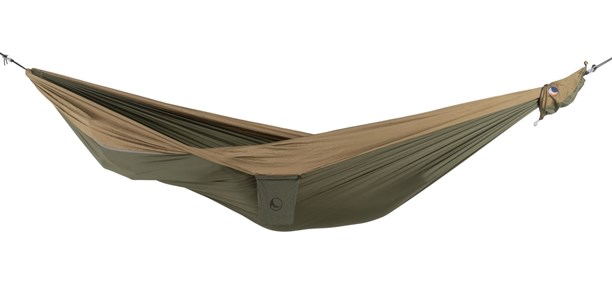 Hamac original vert armée-marron