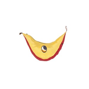 Hamac original bordeaux-jaune