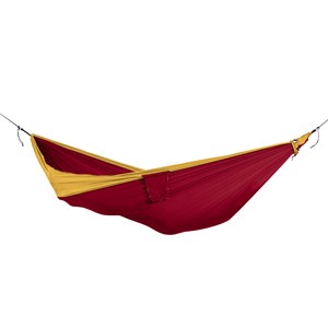 Hamac original bordeaux-jaune