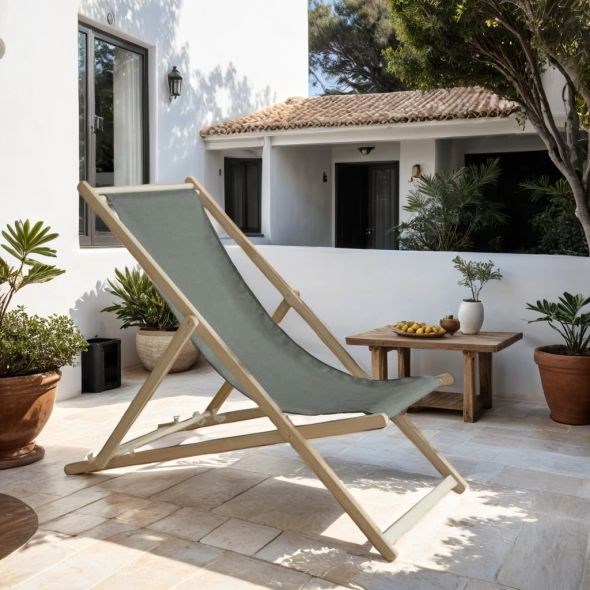 Beau Rivage - Chilienne en bois grisa anthracite
