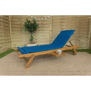 Matelas ondulo urdina coloris bleu