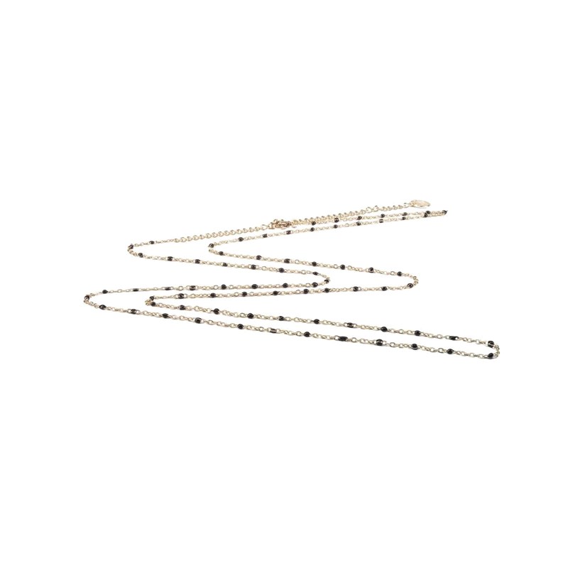 Chaîne acier inoxydable dorée à l'or