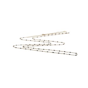 Chaîne acier inoxydable dorée à l'or