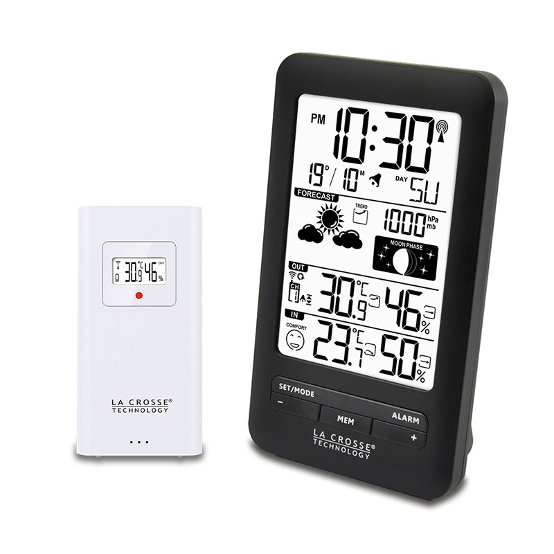 La Crosse Technology - Station meteo complete noire