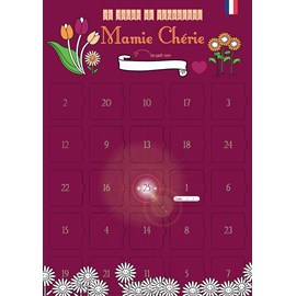 Calendrier mamie 25 jours de tendresse