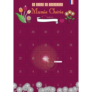 Calendrier mamie 25 jours de tendresse