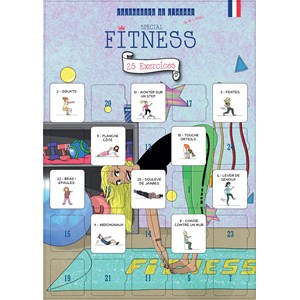 Calendrier fitness 25 exercices