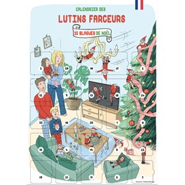 Calendrier de l'avent lutins 25 blagues