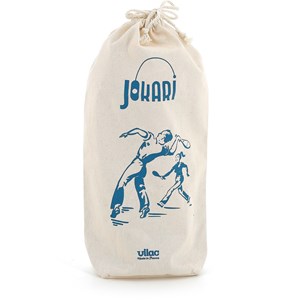 Jokari bois massif en sac coton
