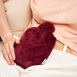 Bouillotte micro-ondes prune