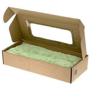 Bouillotte tour de cou vert pastel