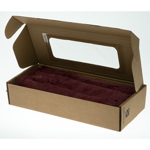 Bouillotte tour de cou prune