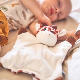 Bouillotte bébé girafe