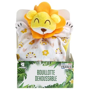 Bouillotte bébé lion