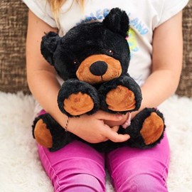 Bouillotte ours noir