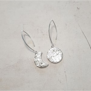 Boucles d'oreilles croissant de lune