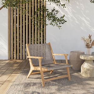 Fauteuil de jardin résine merano