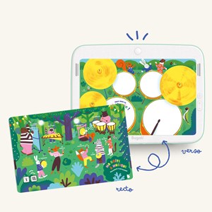 Bugali - tablette de lecture sans écran - pack 3+