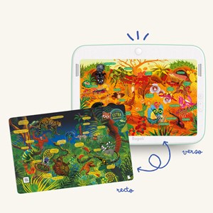 Bugali - tablette de lecture sans écran - pack 5+