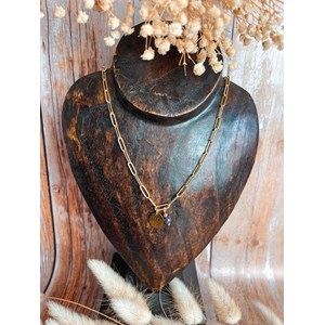 Collier signe astrologique - vierge