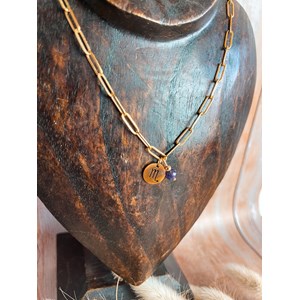 Collier signe astrologique - scorpion