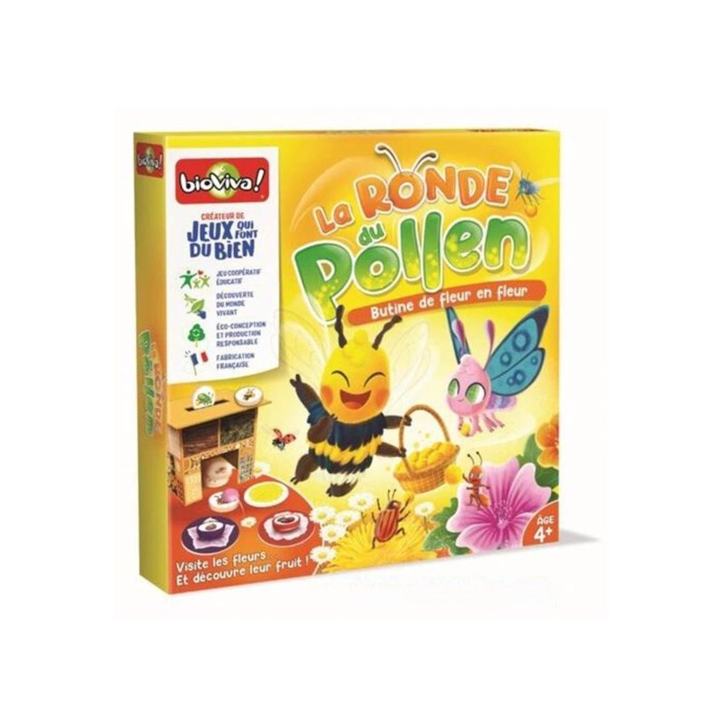 Bioviva - La ronde du pollen : jeu coopératif