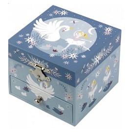 Boite a musique cube lac des cygnes ...