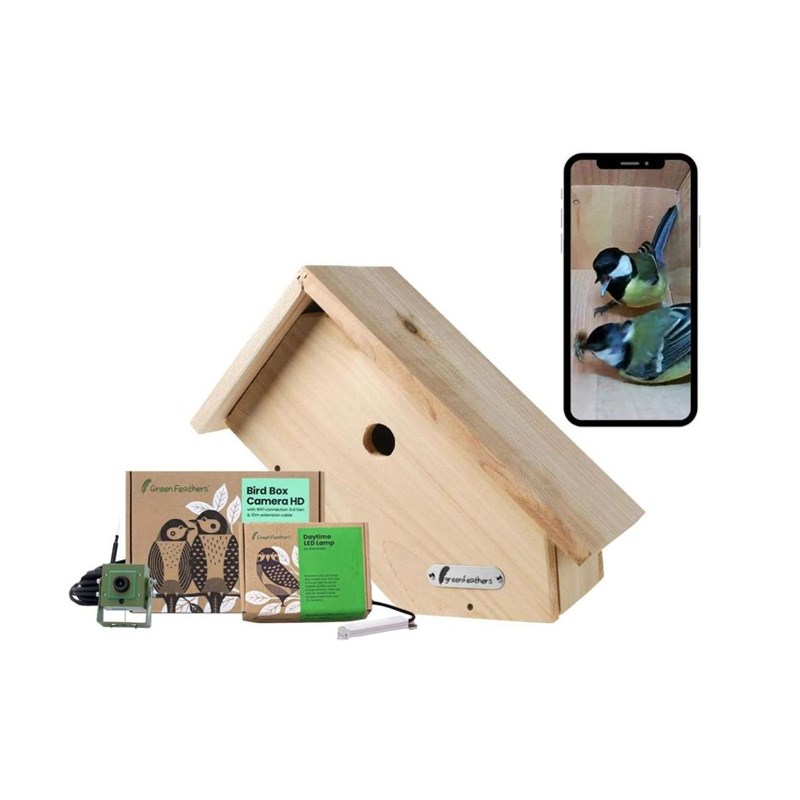 Achat Nature - Kit complet nichoir (avec vue latérale)
