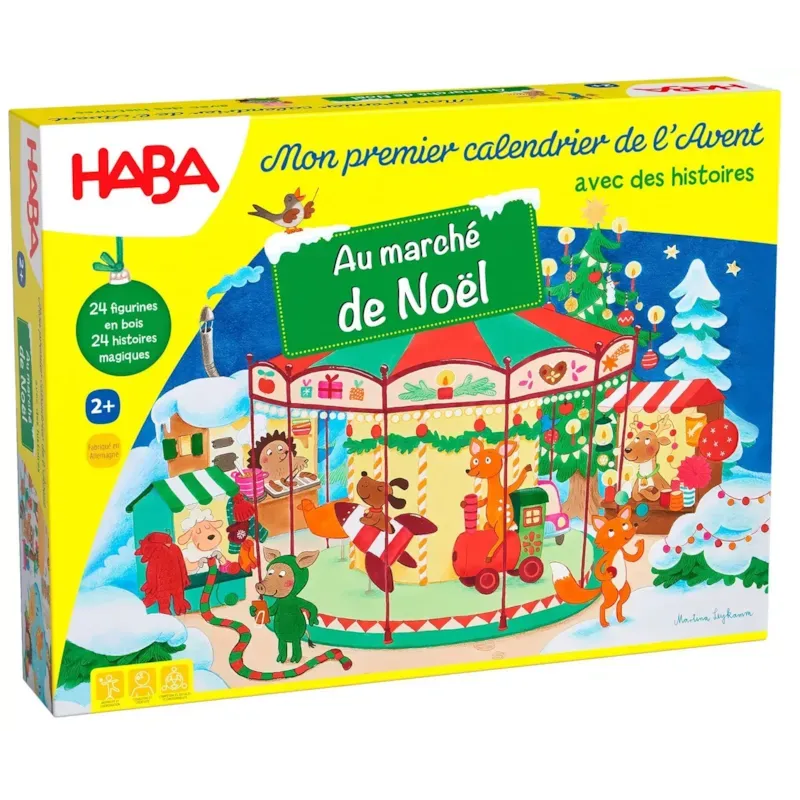 Mon Premier Calendrier de l'Avent (Haba) - Couverture