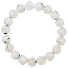 Bracelet pierre lune blanche